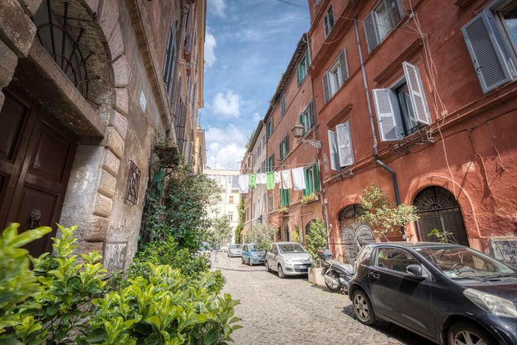 Shabby Apartment @Trastevere Roma Eksteriør bilde