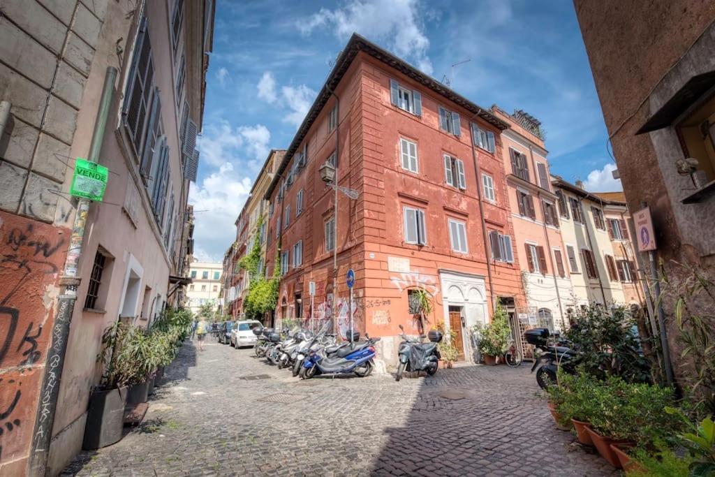 Shabby Apartment @Trastevere Roma Eksteriør bilde